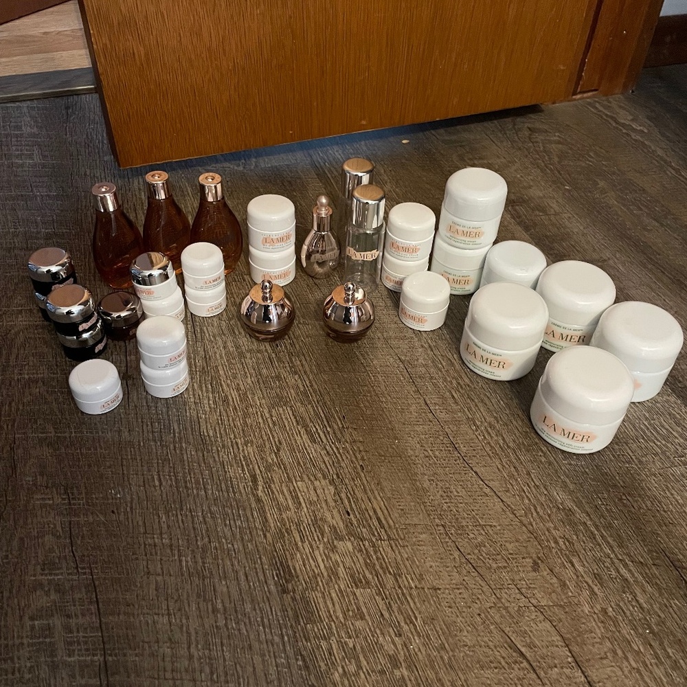 La Mer empty containers